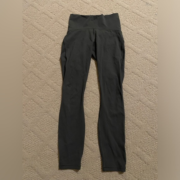 Lululemon green everlux and mesh leggings - Picture 2 of 5